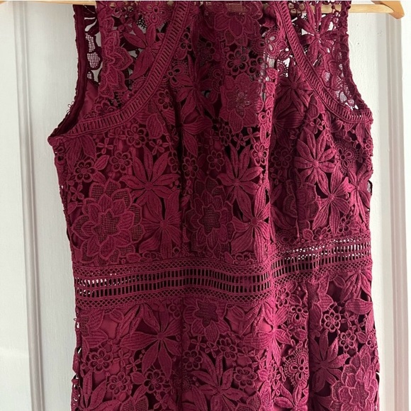 Bardot Eleni Maroon Red NWT - Picture 6 of 9